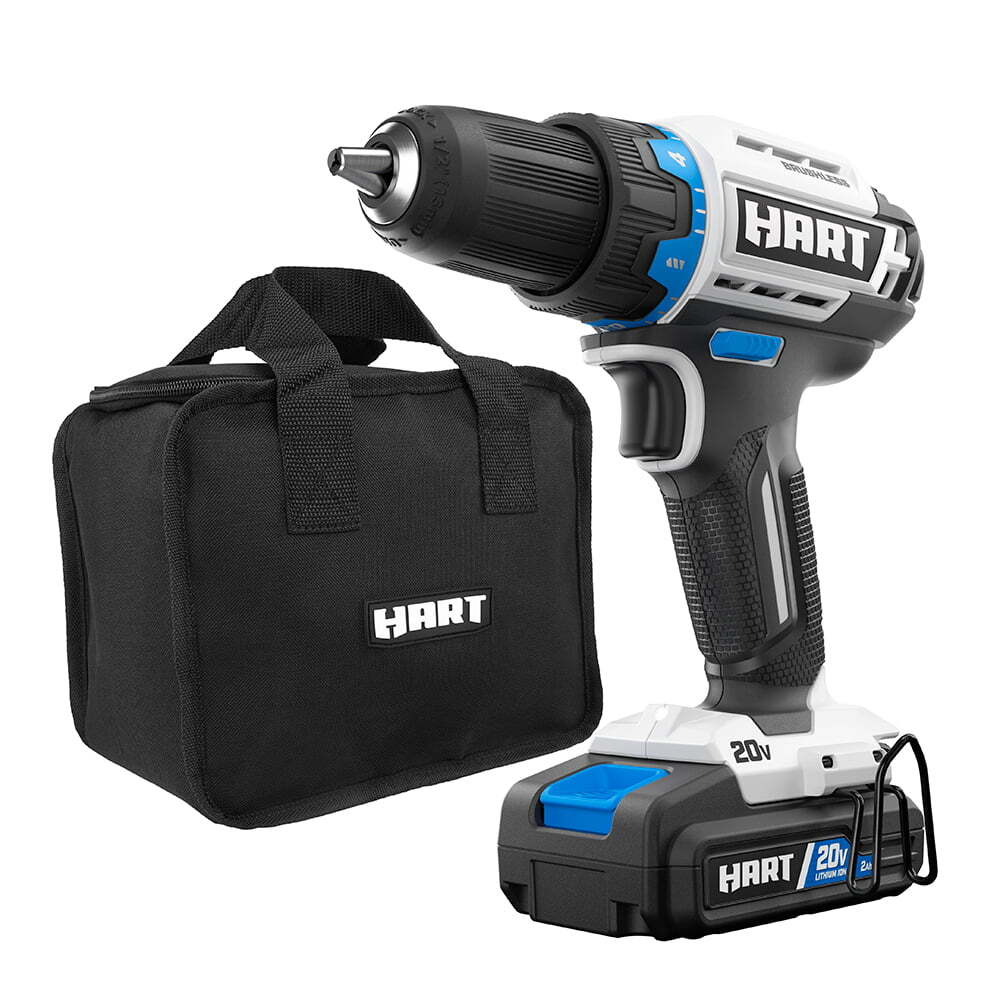 20-Volt Cordless Brushless 1/2-inch Drill/Driver Kit and 10-inch Storage Bag