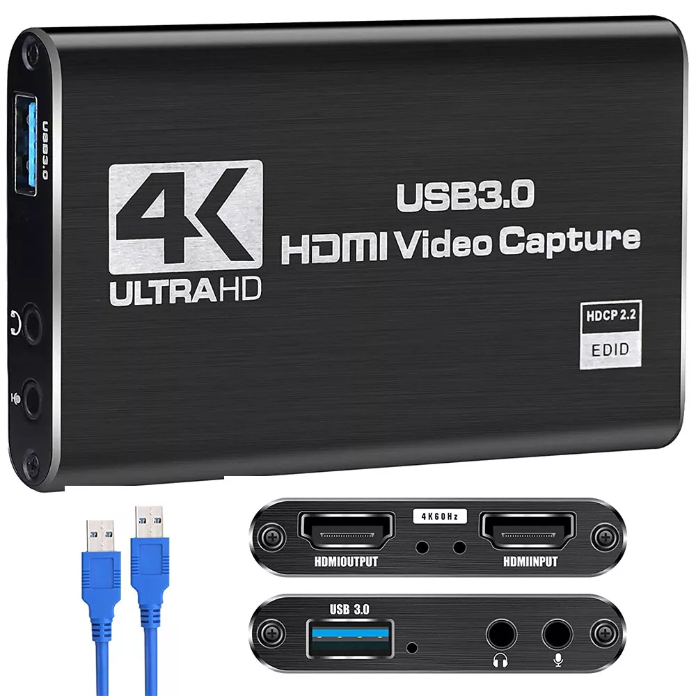 4K Audio Video Capture Card For USB 3.0 HDMI Video Capture Device Full HD  707443918168