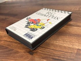 R.C. Grand Prix (Sega Master System, 1992) CIB, hangtag, white label, rare