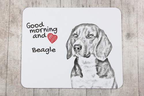 Beagle muismat met hond Art-Dog - Afbeelding 3 van 7