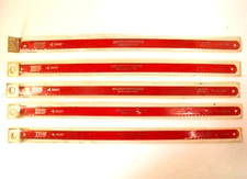 (5) New TRW Service Line No. 661044 Hacksaw Blades;  12" Size, 32 TPI, HSS