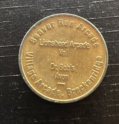 Alpine Vending Video Beaver Run Arcade Lionshead Vail Bobs Coin  Breckenridge Co