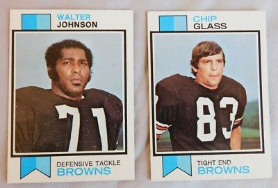 1973 Topps Cleveland Browns Football Card Pick one