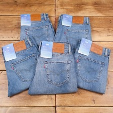 NEW Levis 511 Jeans Stonewash Blue Denim Genuine Slim Stretch Fit BNWT Levi