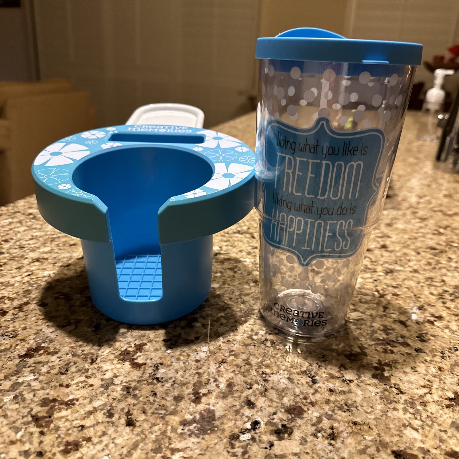 Creative Memories CUP And Caddy HOLDER Adjustable TableNEW NO BOX! eBay