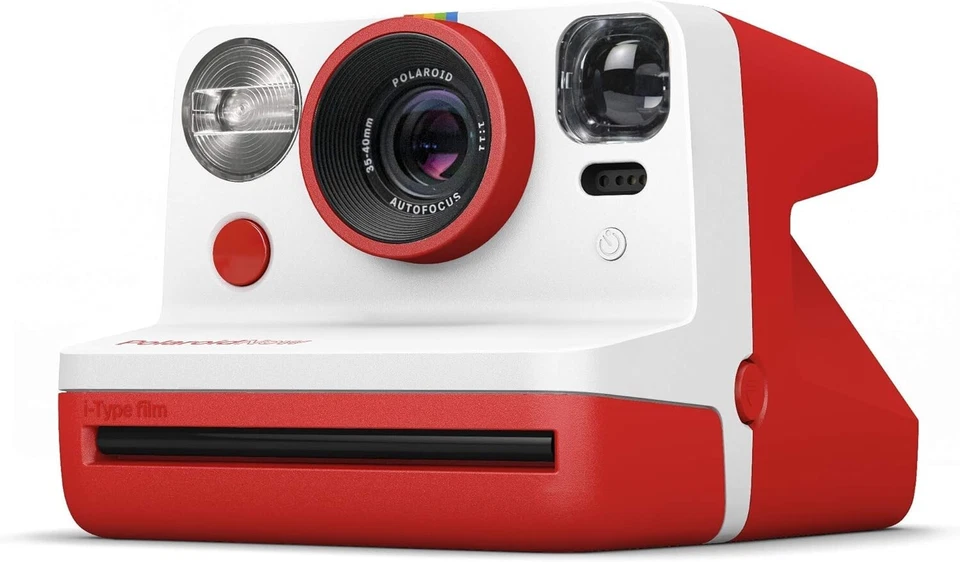 Polaroid Instant Camera Now i-Type Autofocus Point Shoot Red 9032 - Image 2 of 4