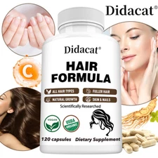 Hair Formula for Hair, Skin, & Nails Health - Biotin, Saw Palmetto, DHT Blocker