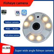 4MP 5MP 8MP Fish Eye Safety Detection IP Camera POE 48V 1.7mm Lens H.265 Video
