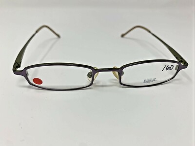 Bratz Eyeglasses Frames 2200N VIO-GRN 43-18-130 Purple Full Rim Metal P755
