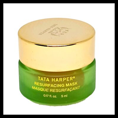 Tata Harper Resurfacing Mask For Instant Glow - 0.17oz/5ml Mini Travel size New