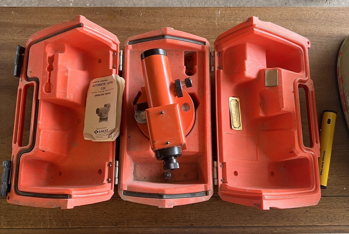 Lietz Sokkisha C3E D10346 Automatic Level Surveyor Telescope