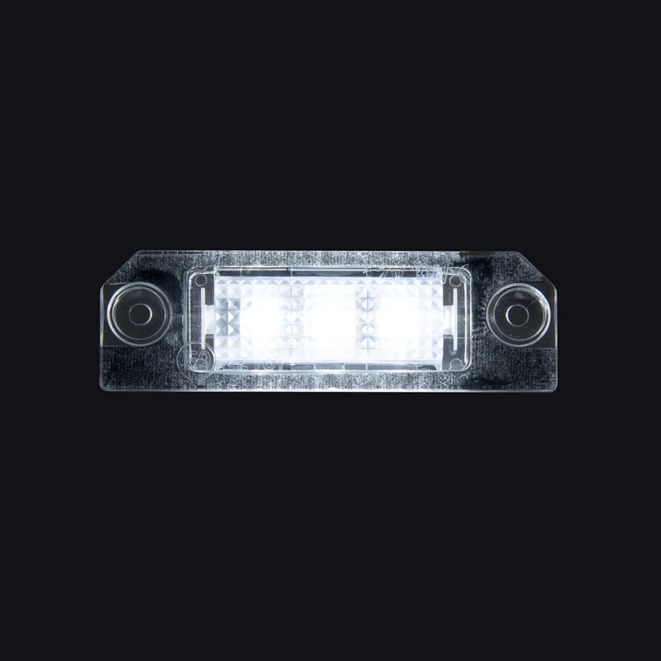 2 luci targa a led per VW New Beetle, Eos, Fox, Golf 4, Lupo - Immagine 2 di 4