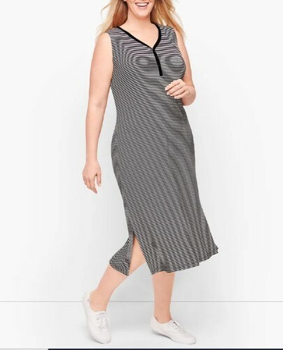 talbots plus dress
