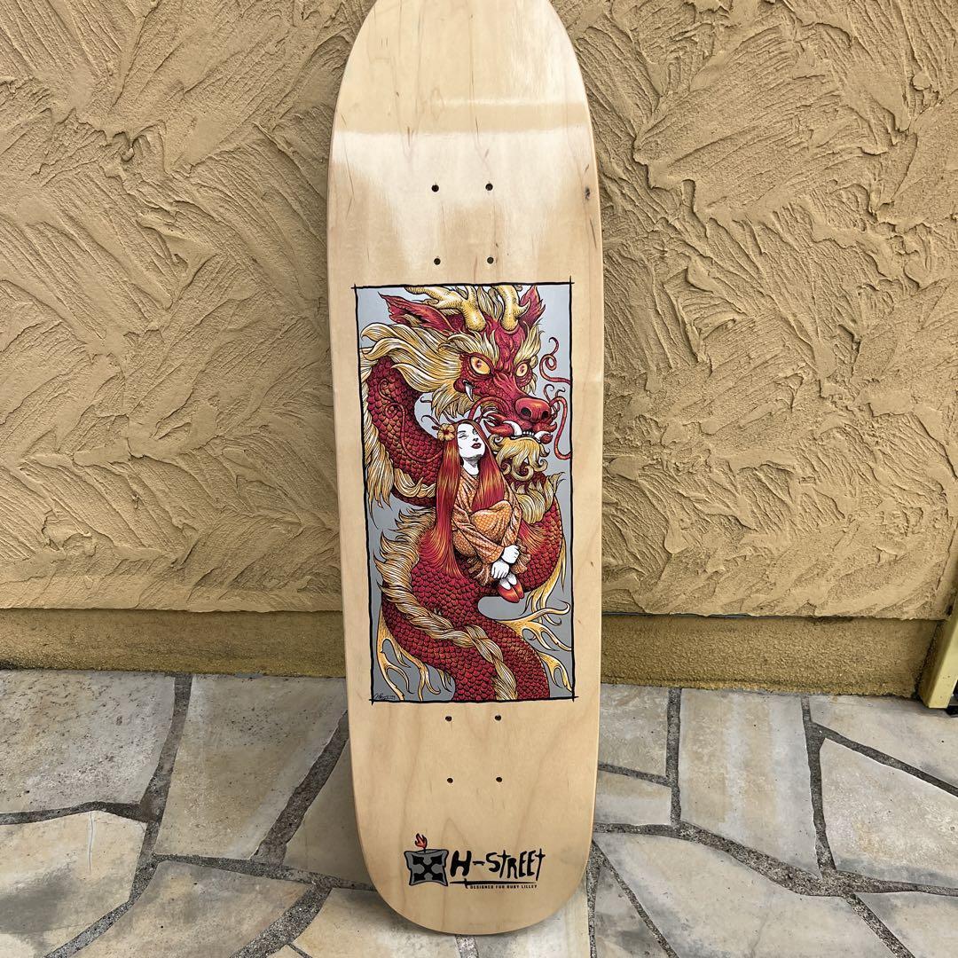 H-STREET スケートボードデッキ Addison Taylorデザイ