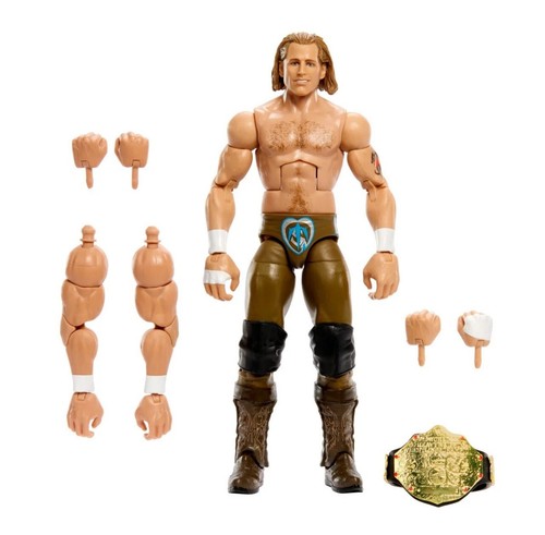 WWE Elite Collection Survivor Series Shawn Michaels Figure BAF British Bulldog - Picture 3 of 9