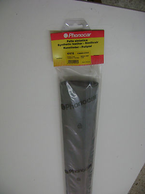 NEW SYNTHETIC LEATHER FOR PHONOCAR UPHOLSTERY 4/416 CARBON GREY