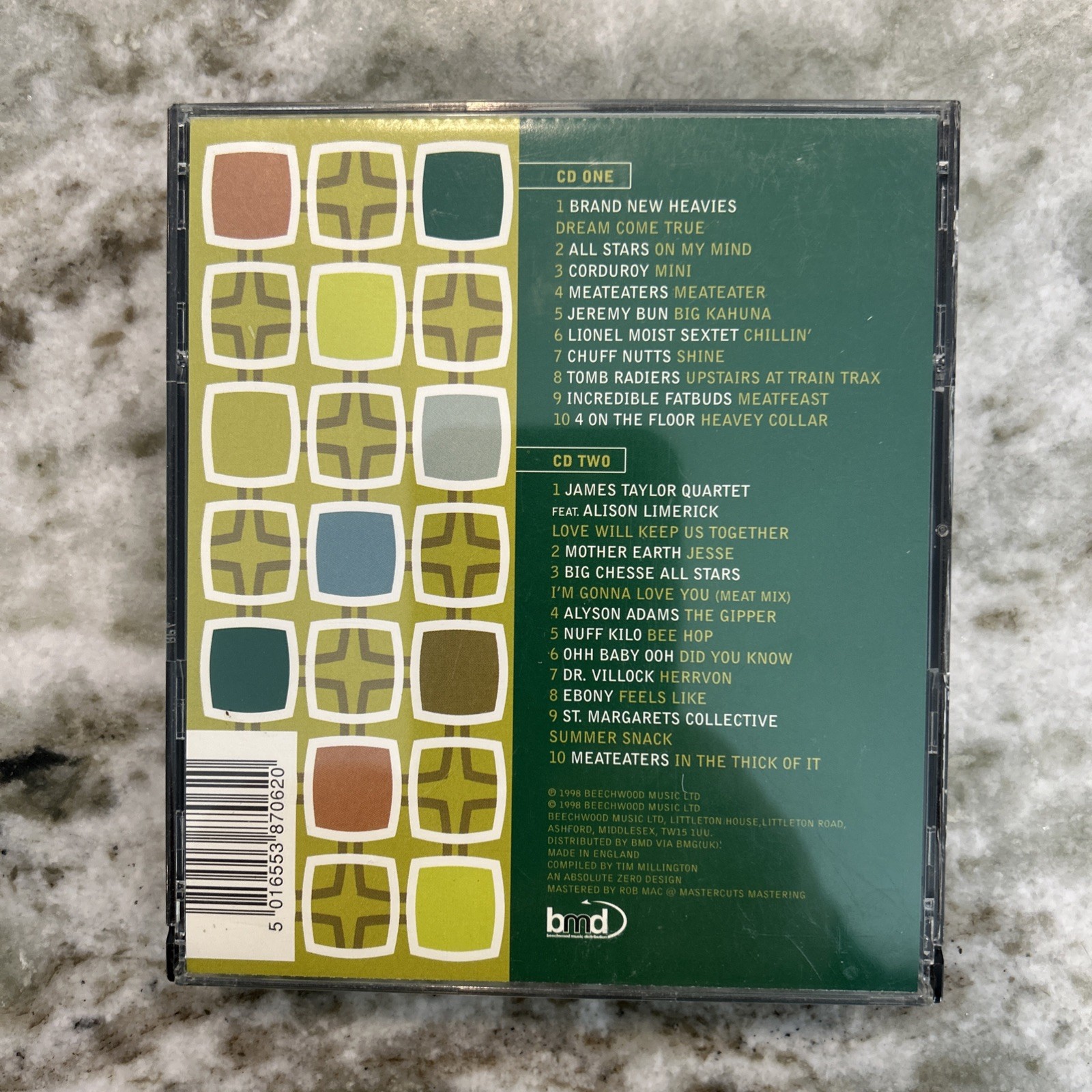 Various CD Essential Acid Jazz UK IMPORT BOTH CDs MINT thumbnail 2