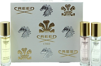 CREED COLLECTION 3 PCS GIFT SET FOR WOMEN EAU DE PARFUM 0.33 Oz x