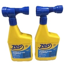 ZEP U49910 Outdoor Glass & Surface Cleaner 32 Oz Each (2 PACK)