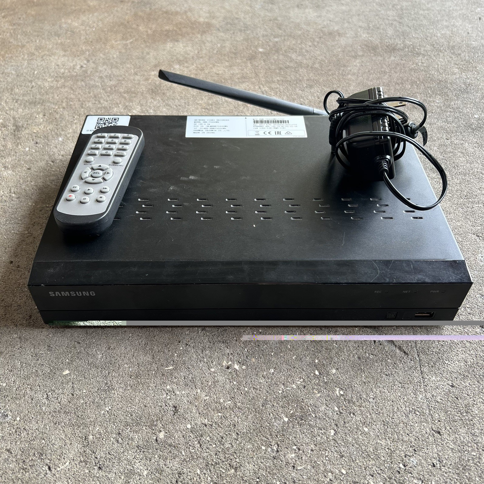 Samsung Wisenet Snr-73200Wn 4 Channel Network Video Recorder Nvr