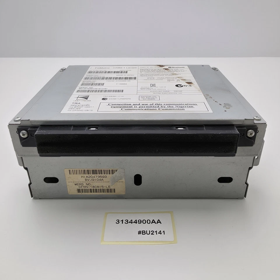 2011-2019 JAGUAR XF РАДИО СТЕРЕО НАВИГАЦИОННАЯ ГОЛОВКА БЛОКА 31344900AA - Изображение 3 из 4