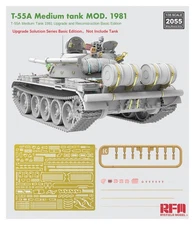 RYEFIELD RM-2055 1/35 Upgrade Solution Series For T-55A Medium Tank Mod.1981