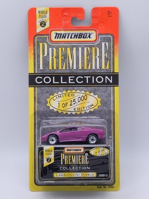 Matchbox 1996 Premiere Collection World Class Series 2 Lamborghini Diablo purple