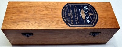 Midleton Very Rare Irish Whiskey Wooden Container - nice craftsmanship on box