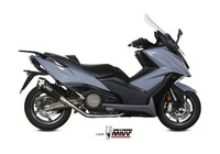 AuspuffendstüCk Mivv Delta Race Schwarz Kymco AK 550 2017 2018 2019 2020