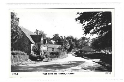 Echtfoto Postkarte ein Blick vom gewöhnlichen Frampton bei Maiden Newton Dorset gc