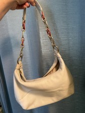 Etienne Aigner Hobo Style Shoulder Bag Chain Strap Classic