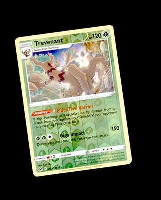 NM SWSH11: Lost Origin Reverse Holo Trevenant 017/196