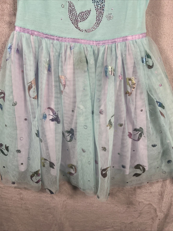 Vestido Pinky Los Angeles Niñas Talla 7 Sirena, Princesa Envío Gratis Foto 3 de 4