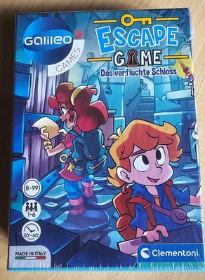 Escape Game / Das verfluchte Schloss  Gesellschaftsspiel / Clementoni - Bild 1 von 2