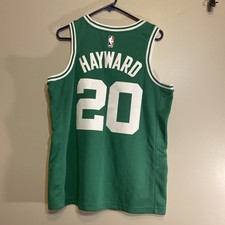 Gordon Hayward Nike Swingman NBA Boston Celtics Jersey Green Sz M