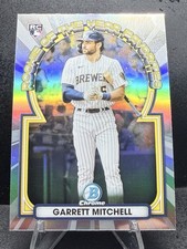 Topps 2023 Bowman Chrome Garrett Mitchell #ROYF-7 Brewers Baseball