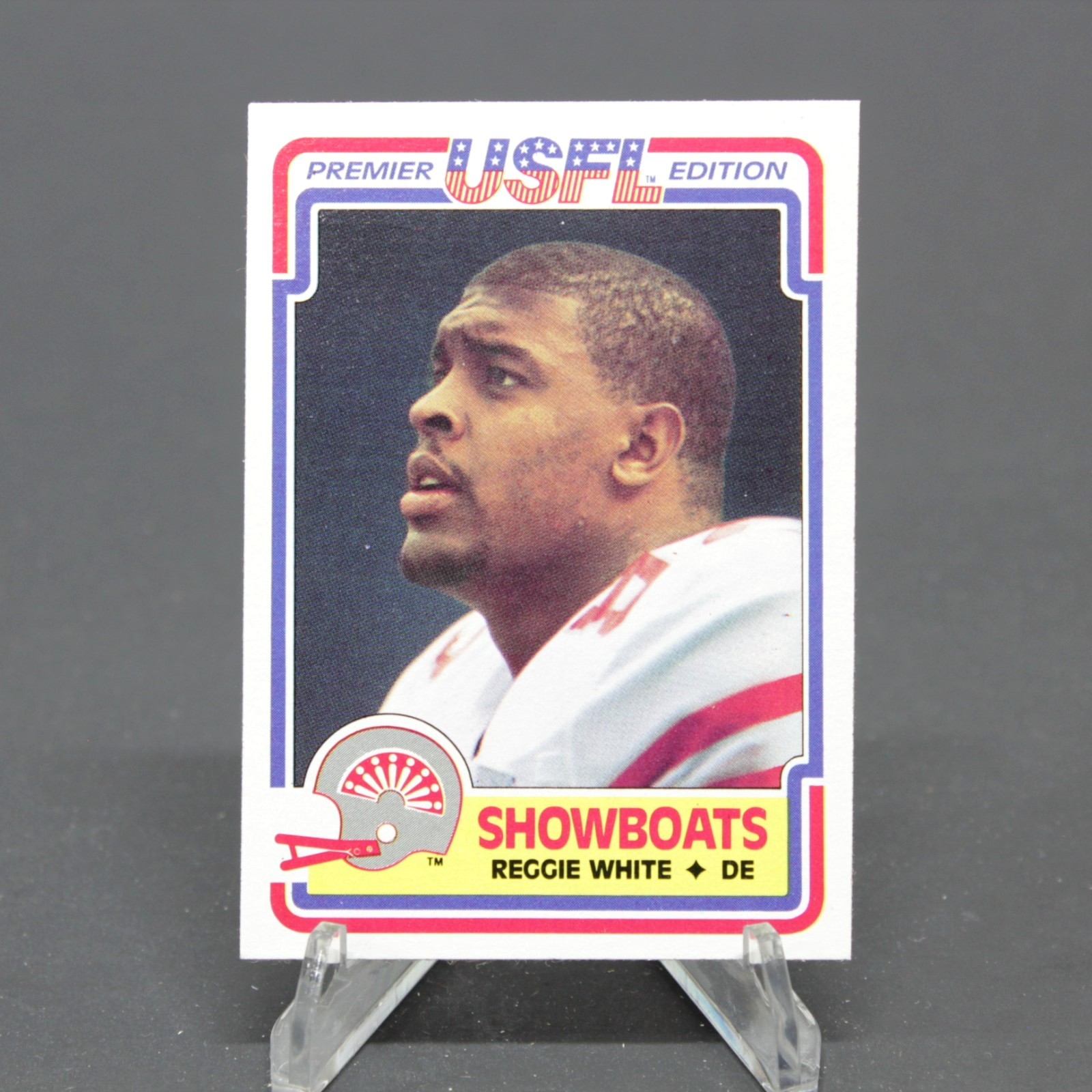1984 Topps USFL Showboats Reggie White #58 - NM