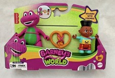 Fisher Price - Barney's World - David Barney - Figure Set - NEW