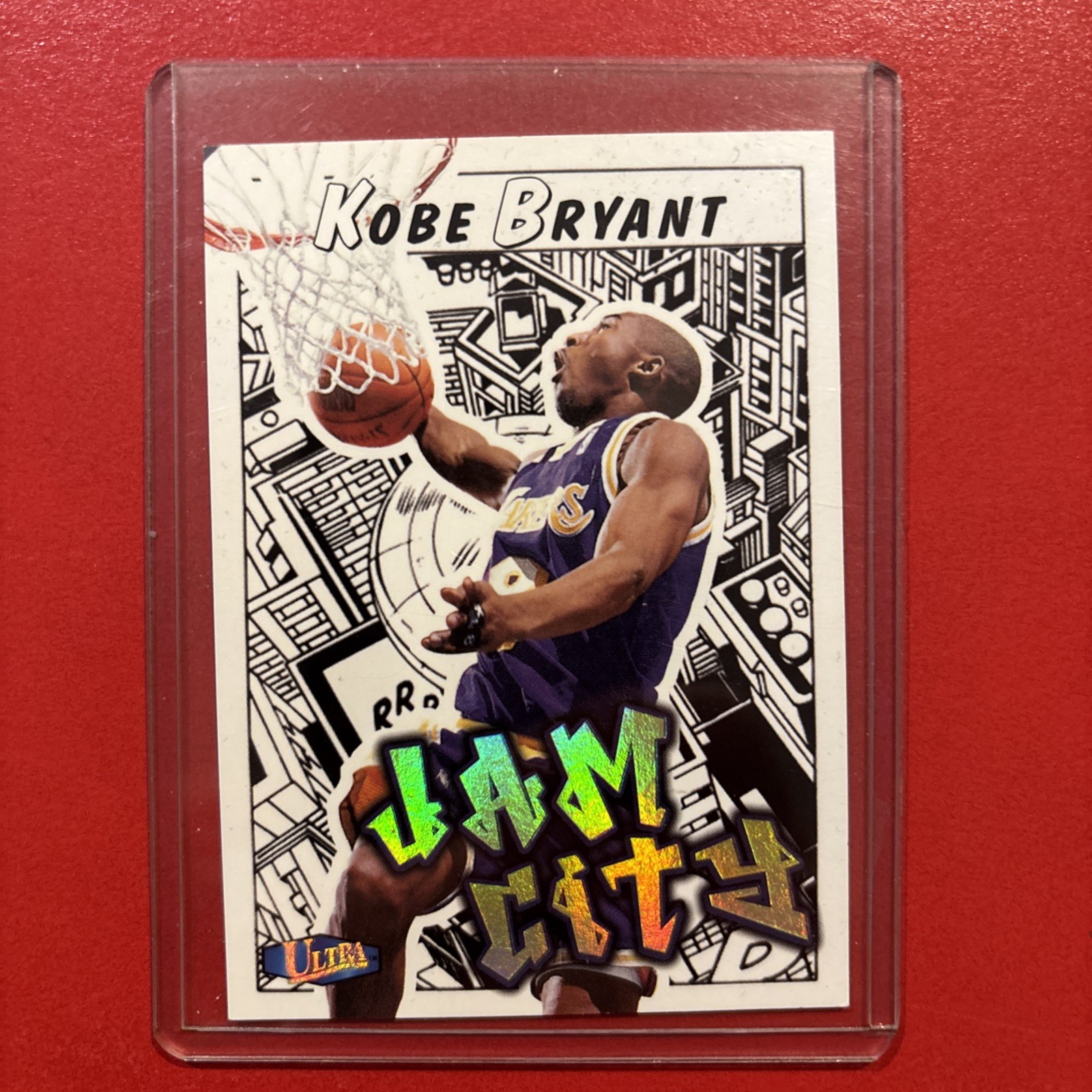 1997-98 Fleer Ultra KOBE BRYANT Jam City #18 Los Angeles Lakers