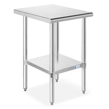 Commercial Stainless Steel Kitchen Food Prep Work Table - 18" x 30"
