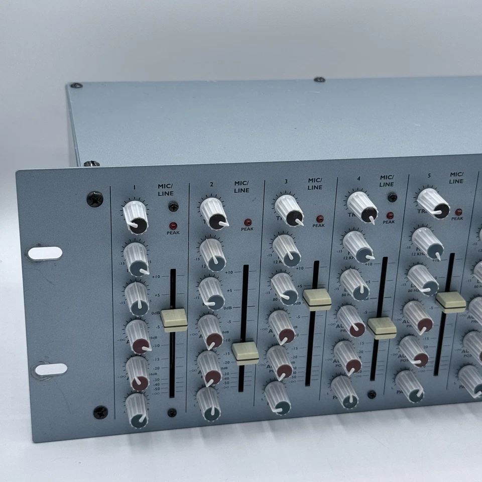 Alesis Multimix 12R 12-Channel Rack Mixer Multi-Mix 12-R Audio Powers On READ - Image 3 of 4