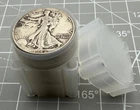 Full Roll (20) $10 90% Silver Walking Liberty Half Dollars 7.234 ASW Troy Ounces