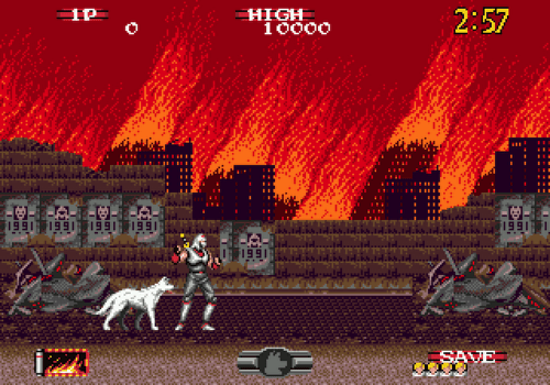 Shadow Dancer The Secret Of Shinobi - Sega Genesis Game - Picture 2 of 8