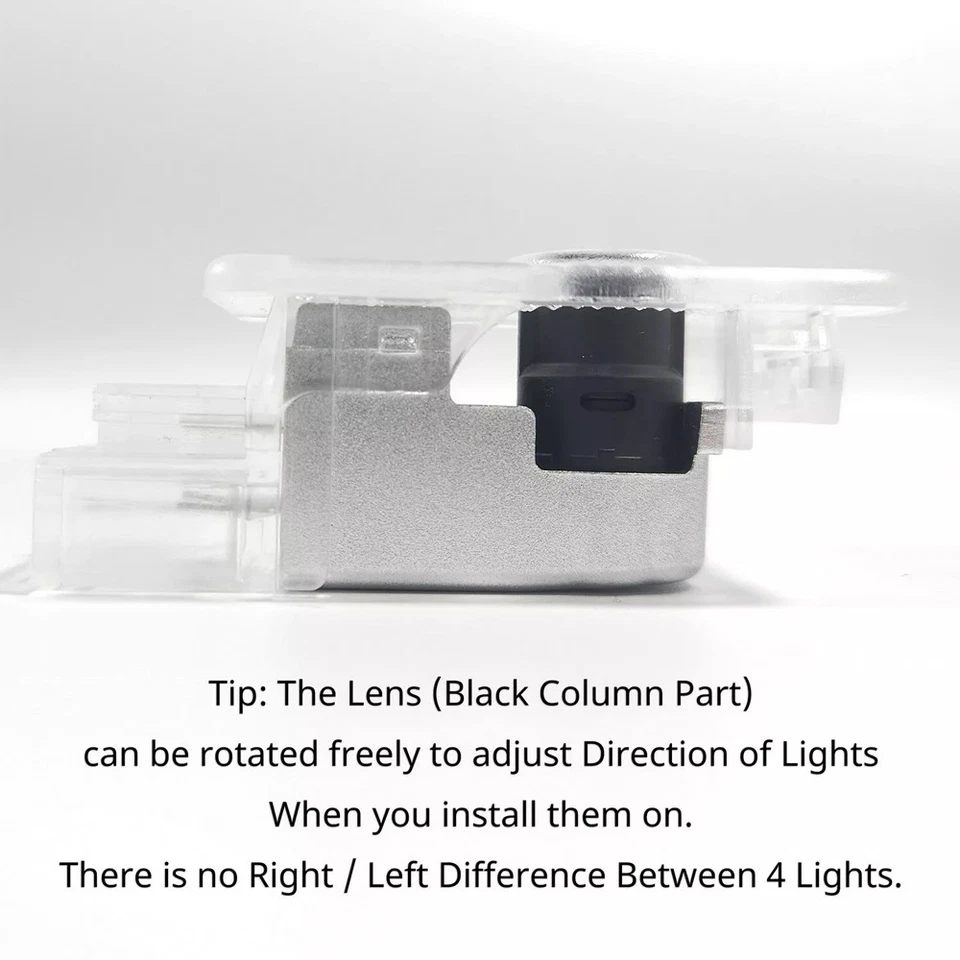 2x Ghost LED Car Door Step Courtesy Shadow Lights For ATS SRX XT5 XTS Mulitcolor Foto 3 de 4