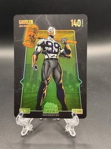 2026 Bo Jackson Battle Arena `GAVELER` AARON JUDGE #BF-62 Glow Battlefoil 140P