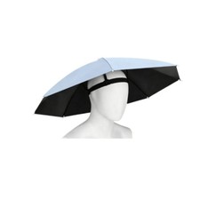 Regenschirmhut mit Kopfband Regenfest Angelhut mit Schirm Wasserdicht f&uuml;r