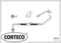 Corteco 19032130 Bremsschlauch Vorderachse Vorne FüR Ford