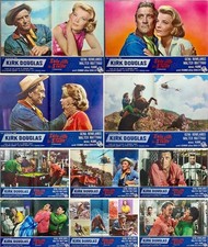 LONELY ARE THE BRAVE Italian fotobusta posters x10 KIRK DOUGLAS GENA ROWLANDS 62
