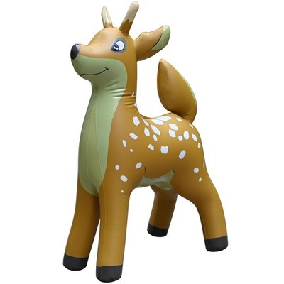 36 Inch Inflatable Deer Toy Soft Touch Decoration for Kids Parties Indoor Out...