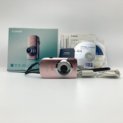 美品CanonIXY DIGITAL510 ISコンパクトデジタルカメラ&ケース ケース付き キヤノン IXY DIGITAL 510 IS シルバー Canon IXY DIGITAL